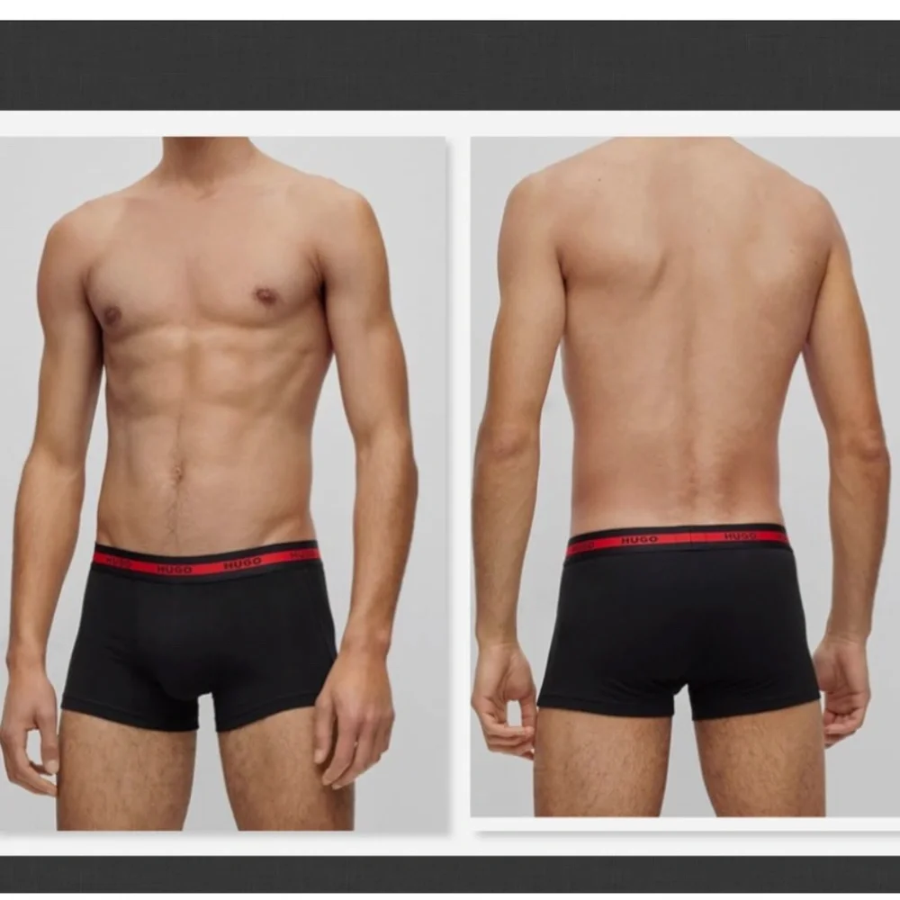 NEW HUGO Men's Cotton Stretch Trunk Underwear Size XXL